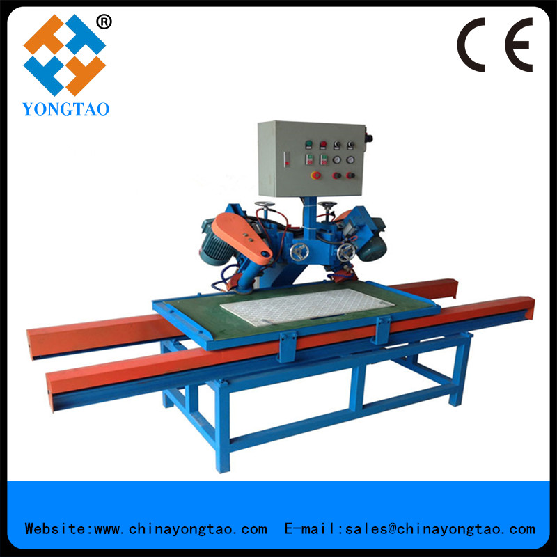 Ceramic tile back grooving machine