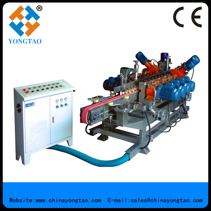 Ceramic double straight edge polishing machine