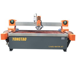 YJ-2515-5L 5 Axis High Pressure Metal Water Jet Cutter