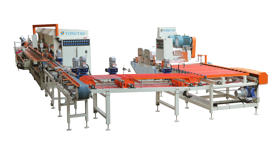 YTQZYP-1000 Two Spindle Ceramic Cutting And Tile Bullnose Polishing Machine