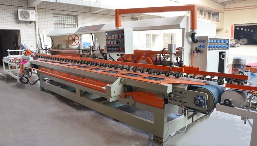 YTQZYP-1000 Two Spindle Ceramic Cutting And Tile Bullnose Polishing Machine