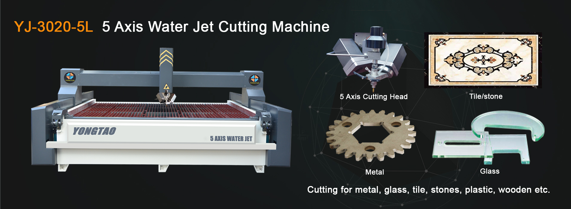 YTQS-3-1200 Manual Type CNC Ceramic Cutting Machine