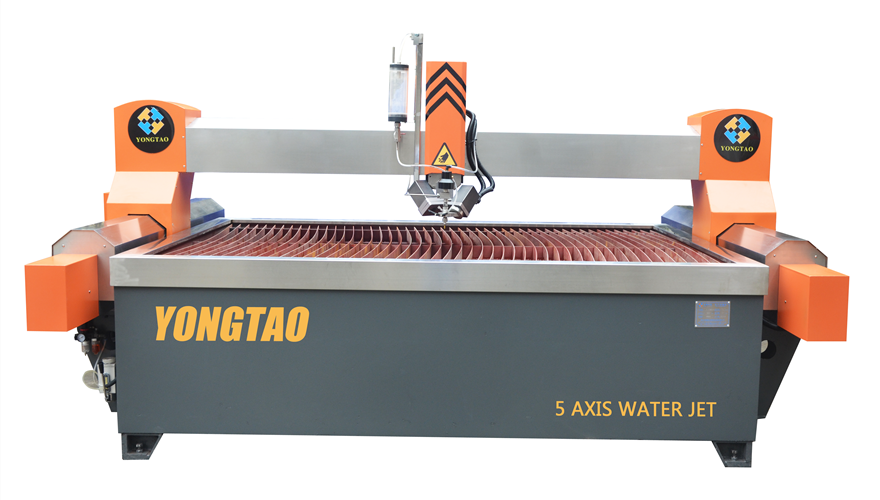 YJ-2515-5L 5 Axis High Pressure Metal Water Jet Cutter