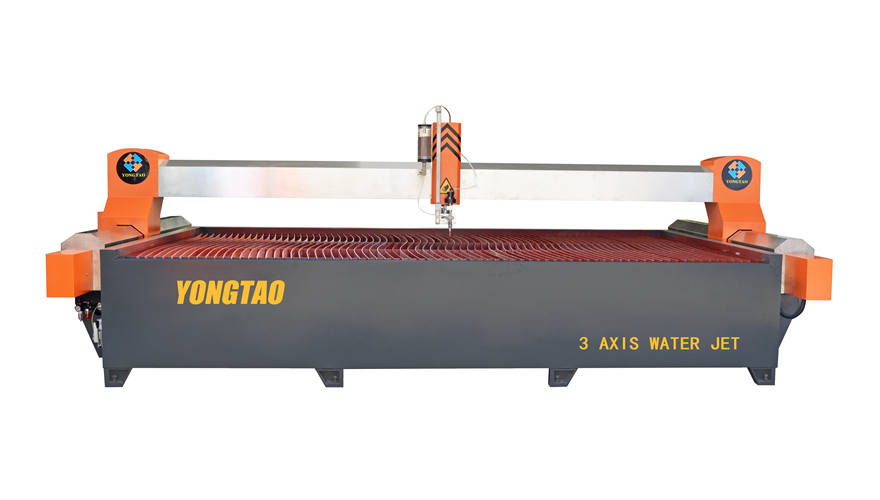 YJ-4020-3L 3 Axis Water Jet Glass Cutting Machine