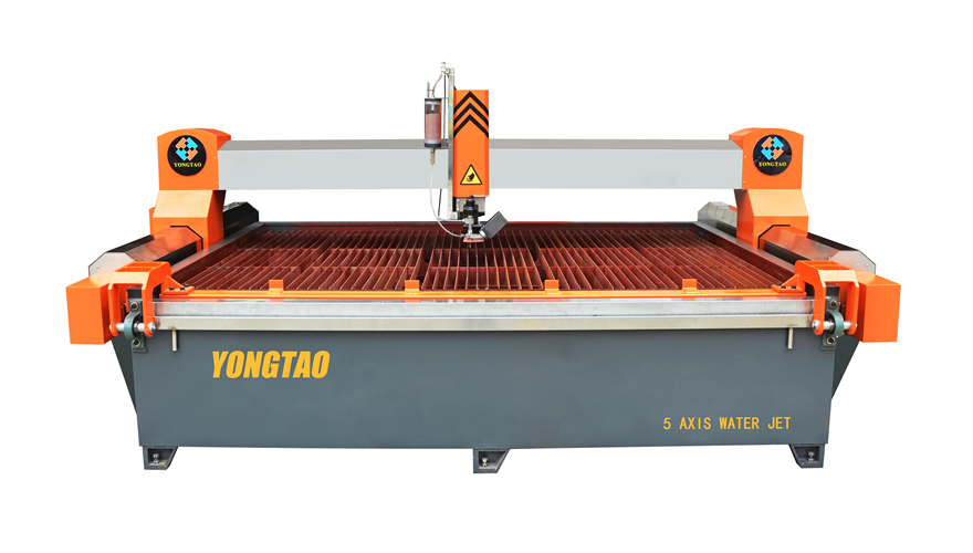 YJ-3020-5L 5 Axis CNC Water jet Granite Cutter