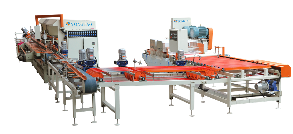 YTQZYP-1000 Two Spindle Ceramic Cutting And Tile Bullnose Polishing Machine