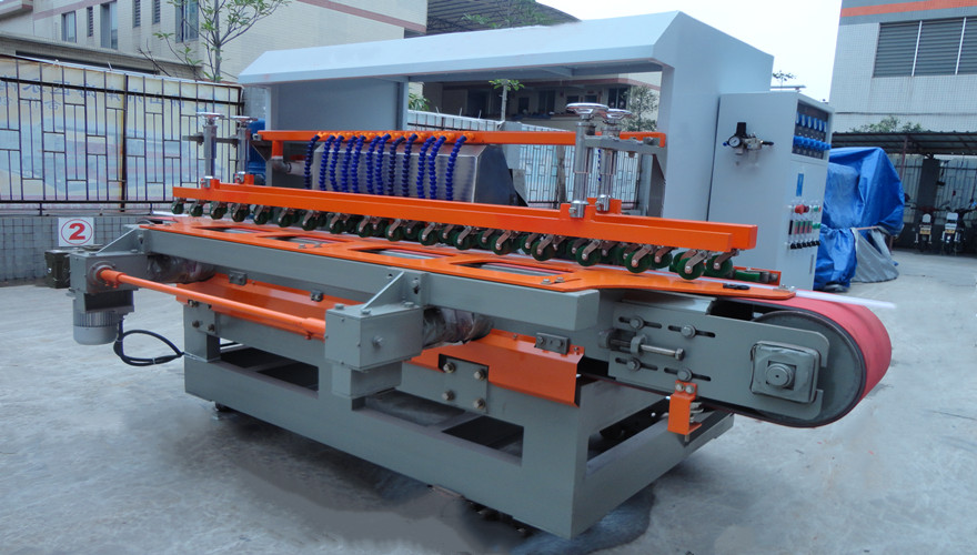 YSMP-800 1+8 Stone Flat Edge Polishing Machine