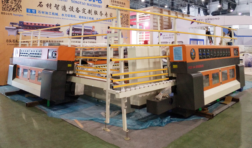 Automatic Stone Flat Bevel Edge Polishing Machine