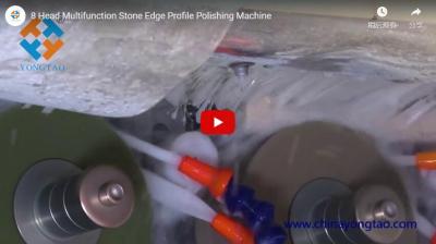 YSM 8 Head Multifunction Stone Edge Profile Polishing Machine