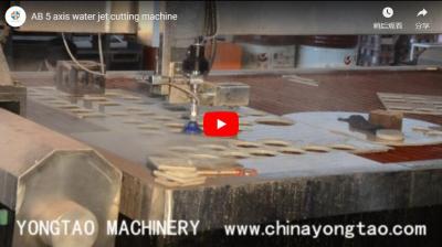 5 Axis CNC water jet cutter machine