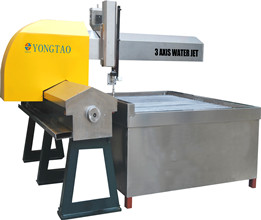 YJ-1313-3X Small 3 axis water jet cutting machine
