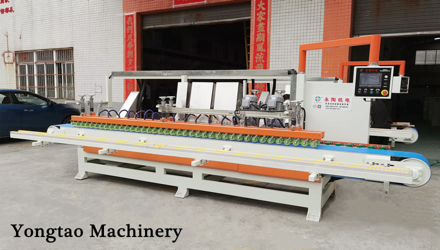 YAMDP-1800 14 Head Sintered Stone Arc Beveled Polishing Machine