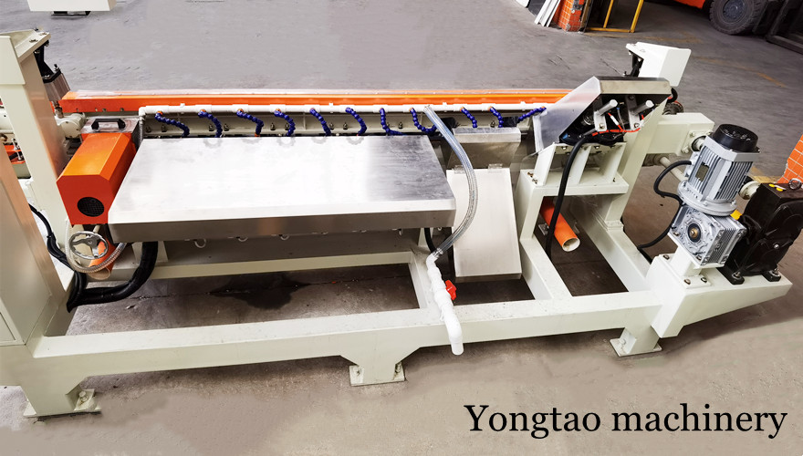 YAMDP-250 1+8+2+2 Small Size Sintered Stone Flat Bevel Edge Polishing Machine