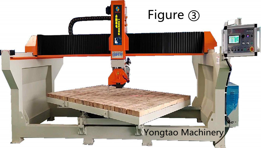 YSQZ-3200-3L 3 axis marble cutting machine - Yongtao Machinery
