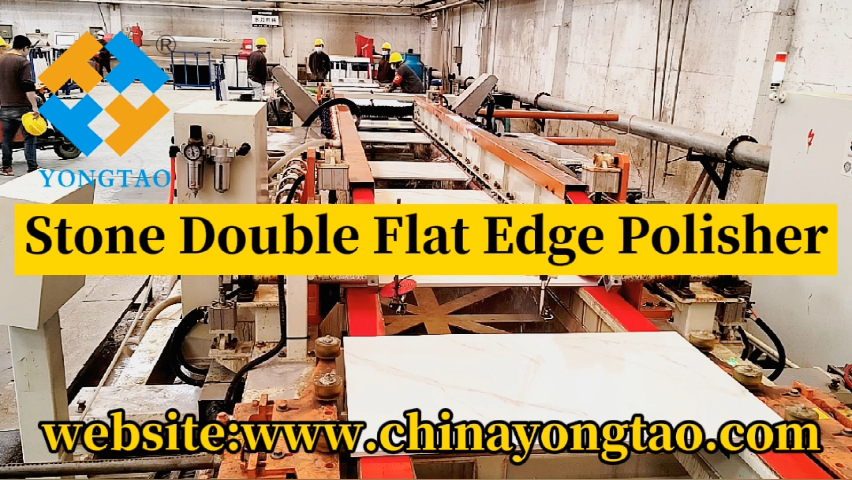 Stone Double Flat Edge Polishing Machine