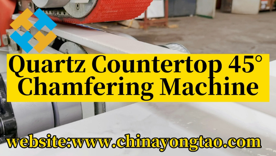 Quartz Stone Countertop Chamfering Machine