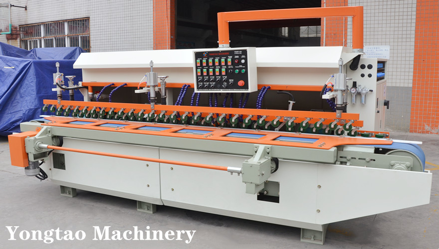 YSMDP-800 1+6-1+2 Stone Flat Bevel Edge Polishing Machine