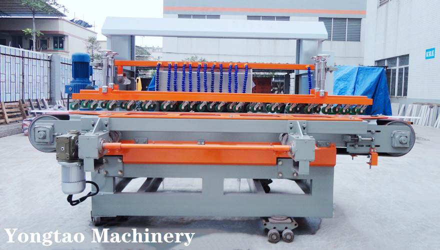 YSMP-800 1+8 Stone Flat Edge Polishing Machine