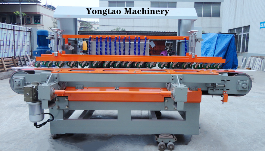 YSMP-800 1+8 Stone Flat Edge Polishing Machine
