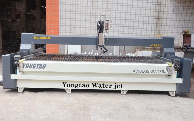 5 axis water jet cutting machine