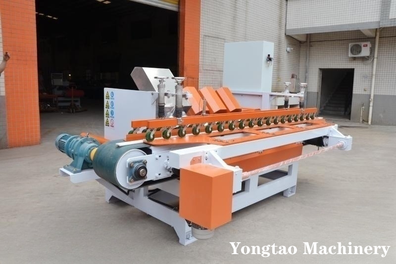 Ceramic tile chamfering machine