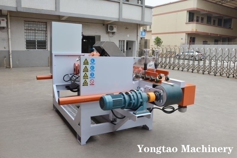 Small tile 45 degree chamfering machine