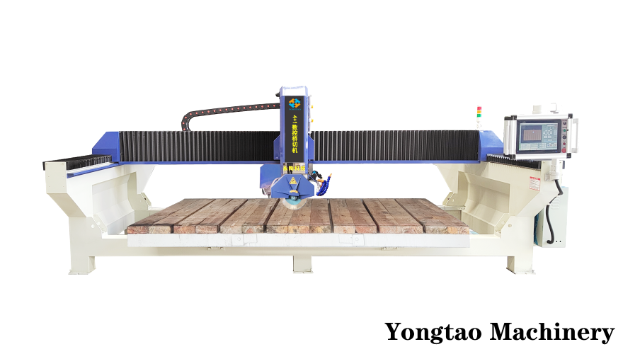 4+1 Multifunctional Stone CNC Bridge Saw