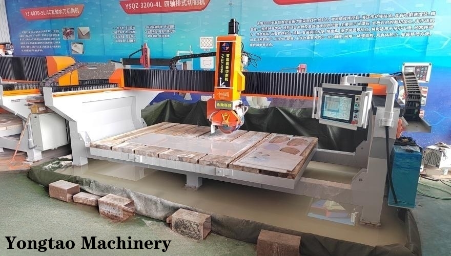 4+1 Multifunctional Stone CNC Bridge Saw