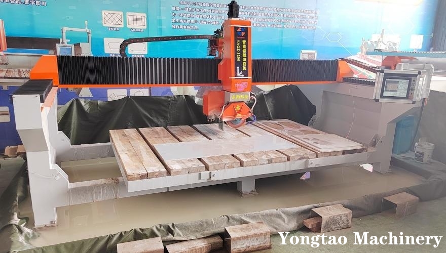 4+1 Multifunctional Stone CNC Bridge Saw