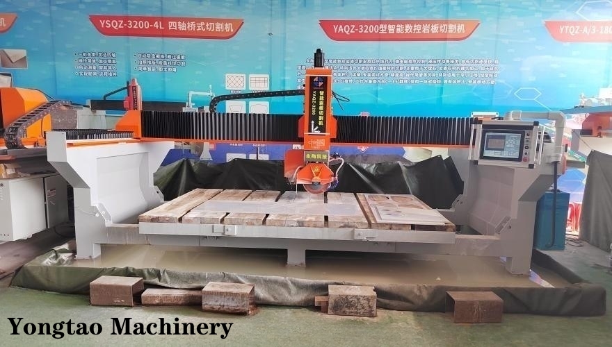 4+1 Multifunctional Stone CNC Bridge Saw