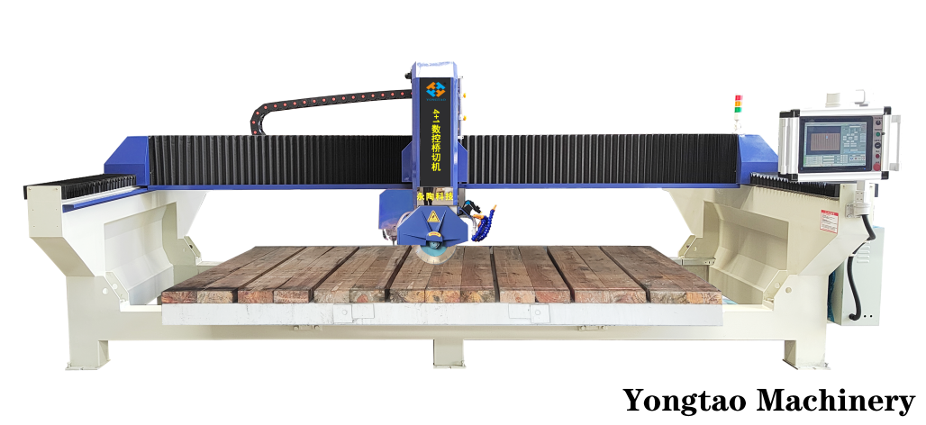 4+1 Multifunctional Stone CNC Bridge Saw